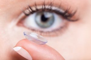 Contact Lens and Eye