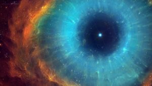 Eye in the starry sky